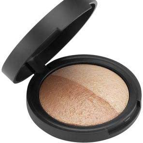 Terracotta baked bronzer/highlighter duo