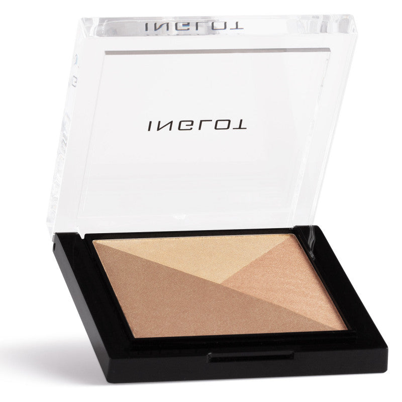 Multicolour system highlighting & bronzing powder